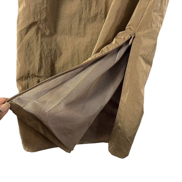 Good American Wide Leg Track Pant Sz 6 US 3XL High Rise Drawstring Zipped Ankle - Picture 8 of 9